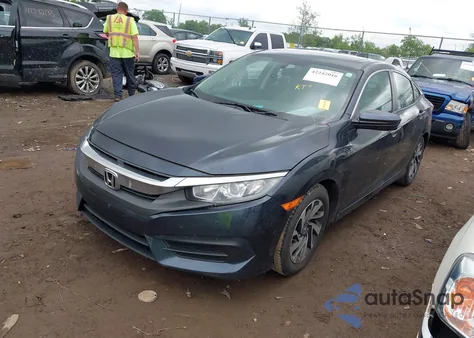 2018 Honda Civic Ex z USA, uszkodzony, nr VIN 2HGFC2F70JH550945